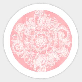 Marshmallow Lace Sticker